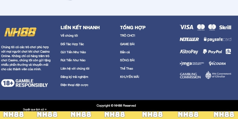 Tìm hiểu về giấy phép hoạt động NH88