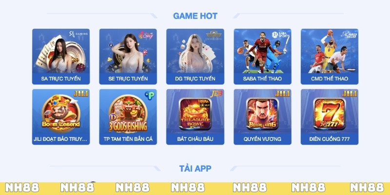 Top game hot nên thử tại nhà cái